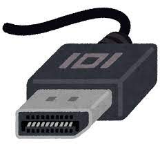DP DisplayPort端子のイラスト | かわいいフリー素材集 いらすとや